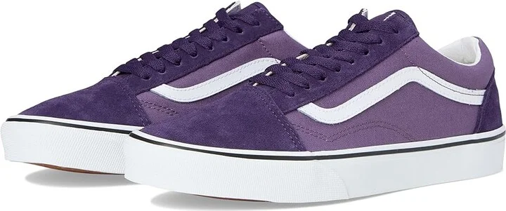 Vans Old Skool Skate Shoes Grape Jam : Men's 9 - Women's 10.5 Medium, Canvas/Rubber/Suede