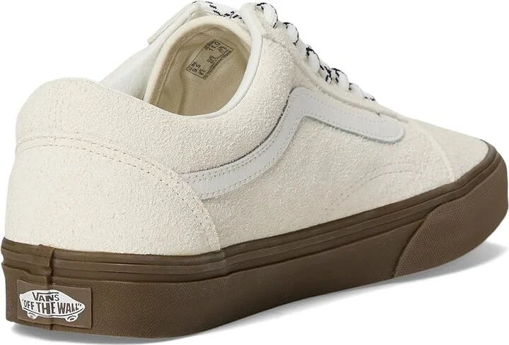 Vans Old Skool Skate Shoes Hairy Suede Marshmallow : Men's 4.5 - Women's 6 Medium, Canvas/Rubber/Suede - Image 4