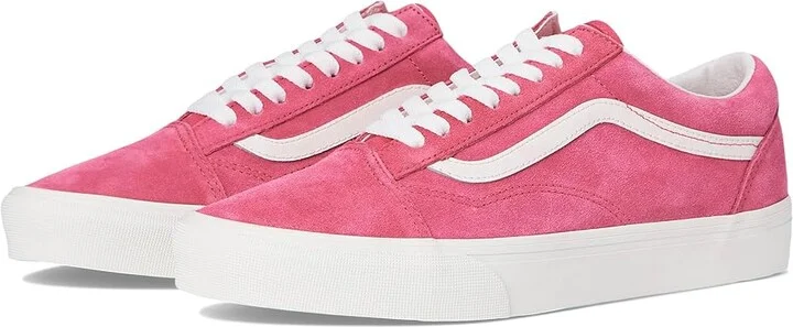 Vans Old Skool Skate Shoes Honeysuckle : Men's 7.5 - Women's 9 Medium, Canvas/Rubber/Suede