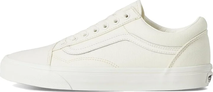 Vans Old Skool Skate Shoes Linen Marshmallow : Men's 7 - Women's 8.5 Medium, Canvas/Rubber/Suede - Image 6