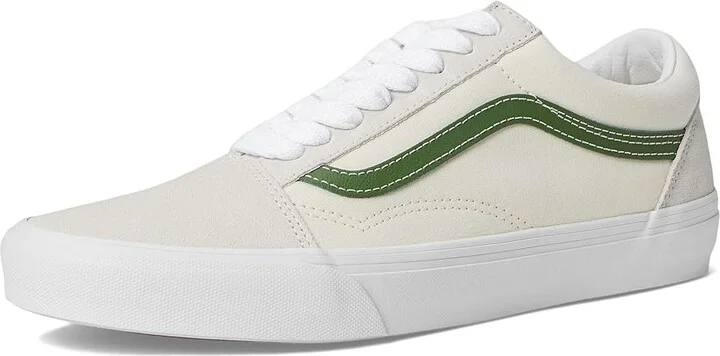 Vans Old Skool Skate Shoes Pop Green : Men's 11 - Women's 12.5 Medium, Canvas/Rubber/Suede - Image 5