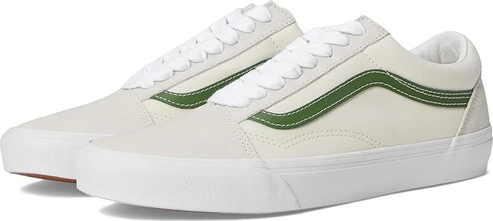 Vans Old Skool Skate Shoes Pop Green : Men's 11 - Women's 12.5 Medium, Canvas/Rubber/Suede