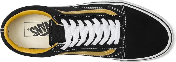 Vans Old Skool Skate Shoes Pop Yellow : Men's 4 - Women's 5.5 Medium, Canvas/Rubber/Suede - Image 2