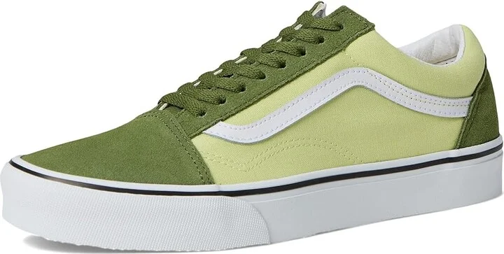 Vans Old Skool Skate Shoes Shadow Lime : Men's 3.5 - Women's 5 Medium, Canvas/Rubber/Suede - Image 5