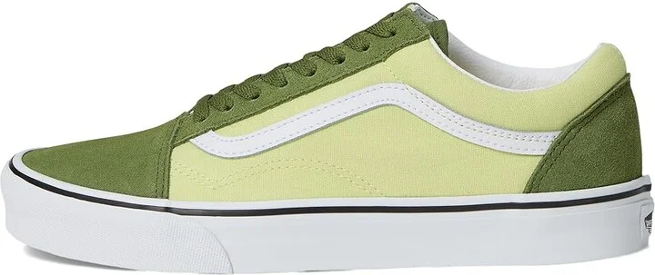 Vans Old Skool Skate Shoes Shadow Lime : Men's 3.5 - Women's 5 Medium, Canvas/Rubber/Suede - Image 6