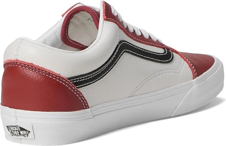 Vans Old Skool Skate Shoes Sport Red/Black : Men's 5 - Women's 6.5 Medium, Canvas/Rubber/Suede - Image 4