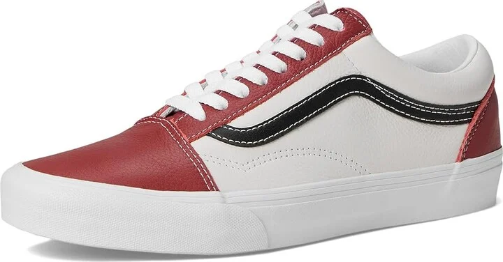 Vans Old Skool Skate Shoes Sport Red/Black : Men's 5 - Women's 6.5 Medium, Canvas/Rubber/Suede - Image 5