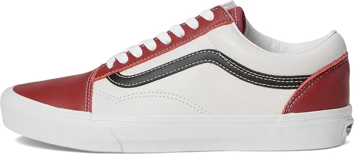 Vans Old Skool Skate Shoes Sport Red/Black : Men's 5 - Women's 6.5 Medium, Canvas/Rubber/Suede - Image 6