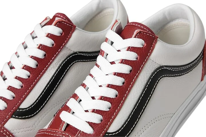 Vans Old Skool Skate Shoes Sport Red/Black : Men's 5 - Women's 6.5 Medium, Canvas/Rubber/Suede - Image 7