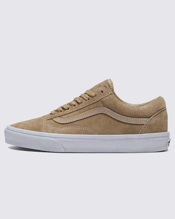 Vans Old Skool Suede Shoes (Incense Brown) - 3.5 Boys / 5.0 Women
