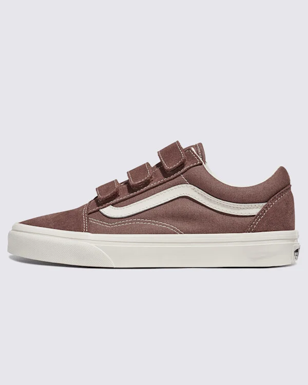 Vans Old Skool V Shoes (Deep Taupe Brown) - 12.0 Men / 13.5 Women