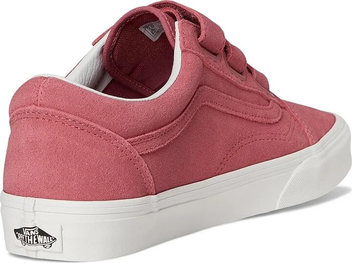 Vans Old Skool V Skate Shoes College Mauvewood : Men's 9 - Women's 10.5 Medium, Canvas/Leather/Suede - Image 4