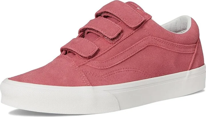 Vans Old Skool V Skate Shoes College Mauvewood : Men's 9 - Women's 10.5 Medium, Canvas/Leather/Suede - Image 5