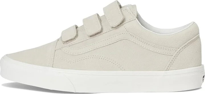 Vans Old Skool V Skate Shoes College Mushroom : Men's 7.5 - Women's 9 Medium, Canvas/Leather/Suede - Image 6