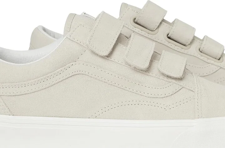 Vans Old Skool V Skate Shoes College Mushroom : Men's 7.5 - Women's 9 Medium, Canvas/Leather/Suede - Image 7