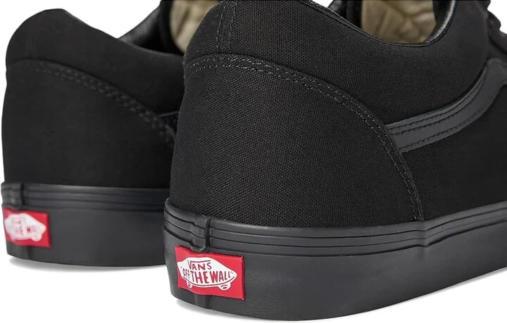 Vans Old Skool Wide Shoes Canvas Black/Black : Men's 9.5 - Women's 11 Wide, Canvas/Suede - Image 7