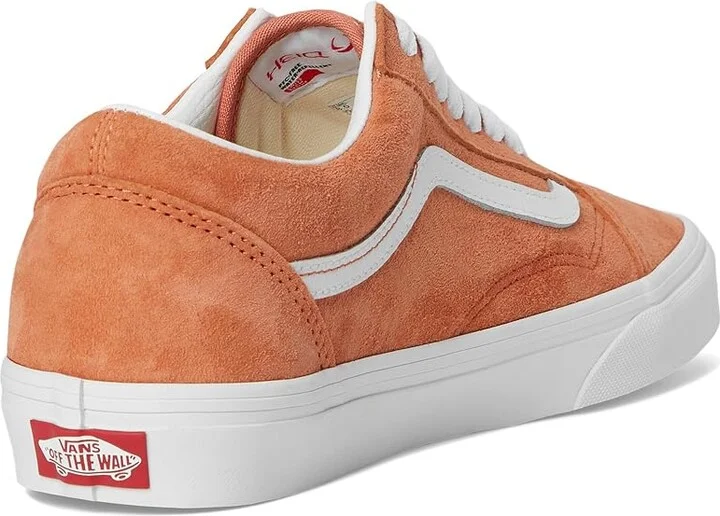 Vans Old Skooltm Athletic Shoes Pig Suede Carnelian : Men's 5.5 - Women's 7 Medium, Leather/Suede - Image 4