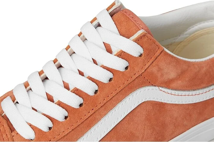 Vans Old Skooltm Athletic Shoes Pig Suede Carnelian : Men's 5.5 - Women's 7 Medium, Leather/Suede - Image 7