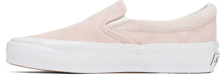 Vans Pink LX Classic Slip-On 98 Sneakers - Image 3