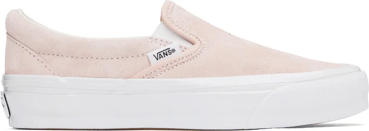 Vans Pink LX Classic Slip-On 98 Sneakers