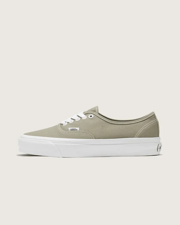 Vans Premium Authentic Shoes (Eucalyptus Beige) - 3.5 Boys / 5.0 Women