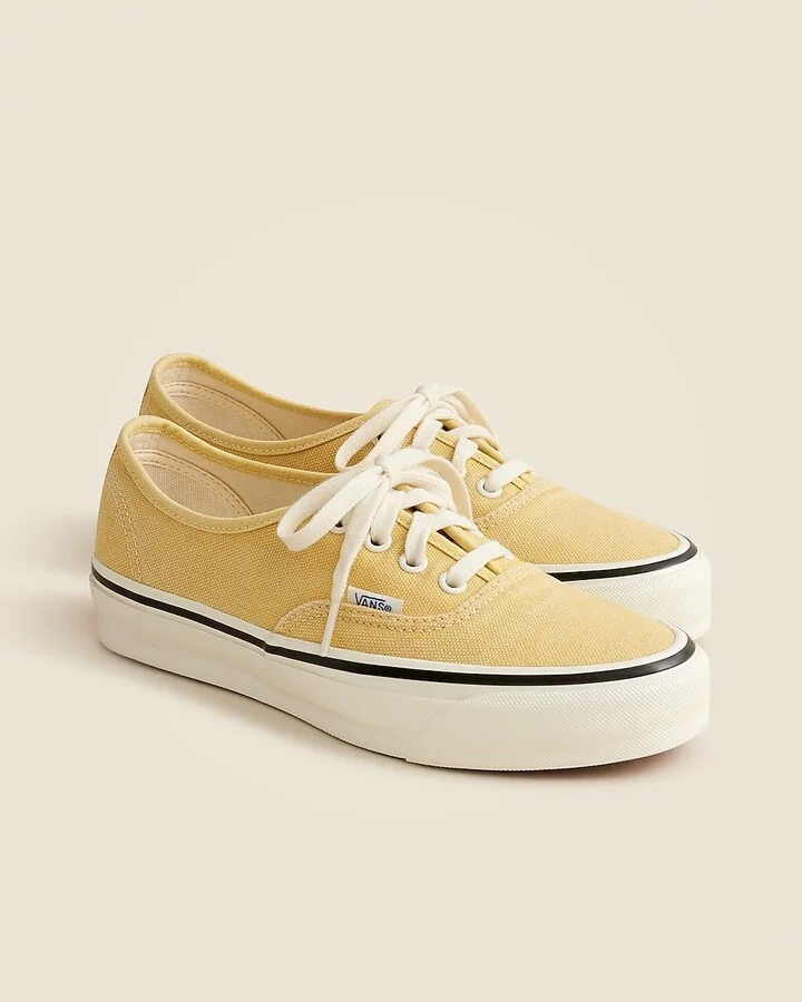 Vans® Premium Authentic sneakers in salt-wash canvas - Image 2