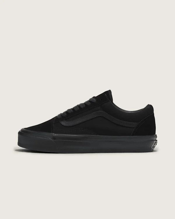 Vans Premium Old Skool Shoes (Black / Black) - 4.5 Boys 6.0 Women