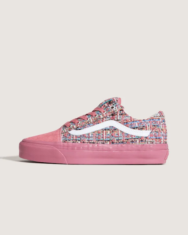 Vans Premium Old Skool Shoes (Mauvewood Pink) - 3.5 Boys / 5.0 Women