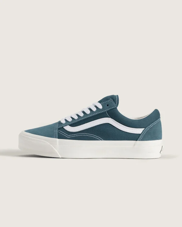 Vans Premium Old Skool Shoes (Stargazer Blue) - 4.5 Boys / 6.0 Women