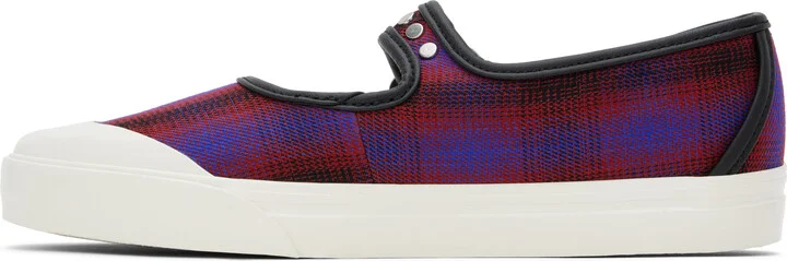 Vans Red LX Mary Jane Lo Pro Ballerina Flats - Image 3