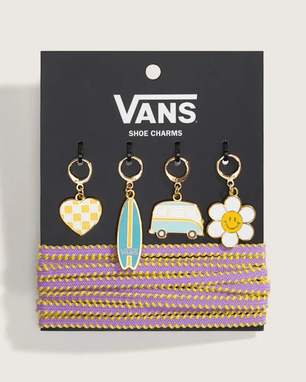 Vans Retro California Shoes Charm Set - One Size