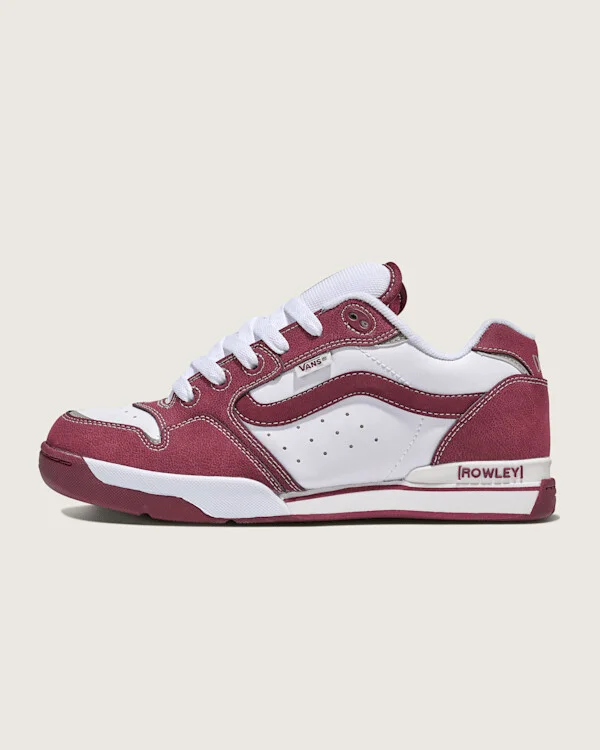 Vans Rowley XLT Shoes (Port Royale Red / White) - 6.5 Men 8.0 Women