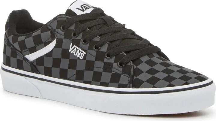 Grey Check Print