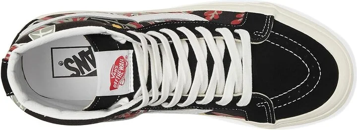 Vans SK8-Hi 38 DX (Anaheim Factory) Skate Shoes OG Aloha/OG Black : Men's 3.5 - Women's 5 Medium, Leather/Textile - Image 3