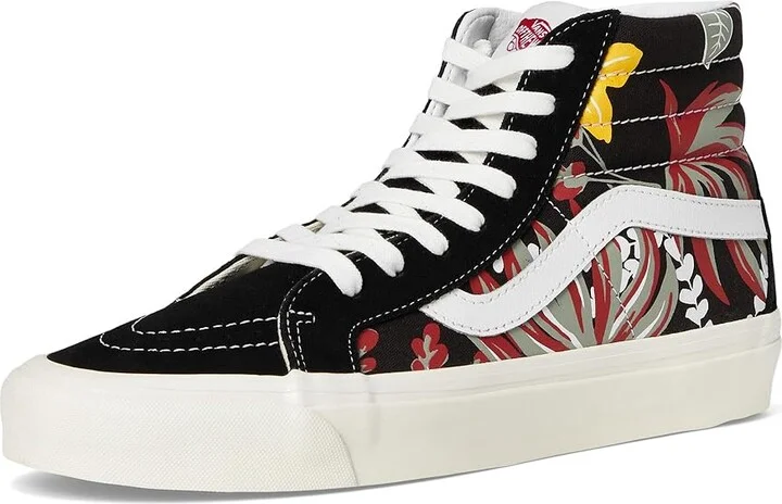 Vans SK8-Hi 38 DX (Anaheim Factory) Skate Shoes OG Aloha/OG Black : Men's 3.5 - Women's 5 Medium, Leather/Textile - Image 6
