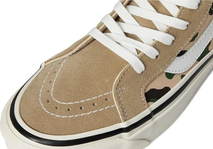 Vans SK8-Hi 38 DX (Anaheim Factory) Skate Shoes OG Khaki/OG Camo : Men's 3.5 - Women's 5 Medium, Leather/Textile - Image 8