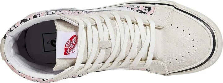 Vans SK8-Hi 38 DX (Anaheim Factory) Women's Shoes OG Pandas/OG Pink : 6 B - Medium, Textile - Image 3