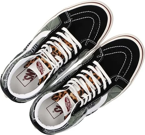 Vans Sk8-Hi 38 DX PW Shoes (Anaheim Factory) Quilted Mix : Men's 4 - Women's 5.5 Medium, Leather/Textile - Image 2