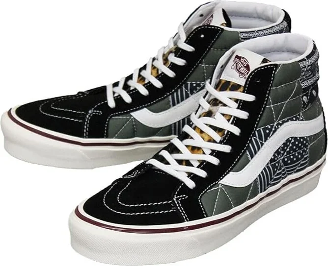 Vans Sk8-Hi 38 DX PW Shoes (Anaheim Factory) Quilted Mix : Men's 4 - Women's 5.5 Medium, Leather/Textile