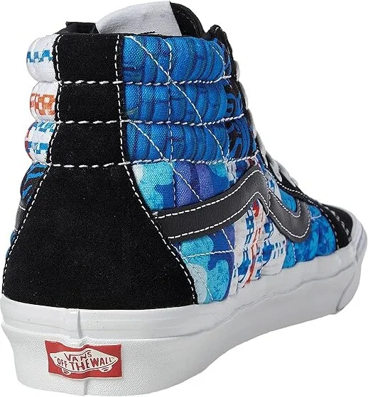 Vans Sk8-Hi 38 DX PW Shoes (Spongebob) Sandy Liang/Patchwork : Men's 4 - Women's 5.5 Medium, Leather/Textile - Image 4