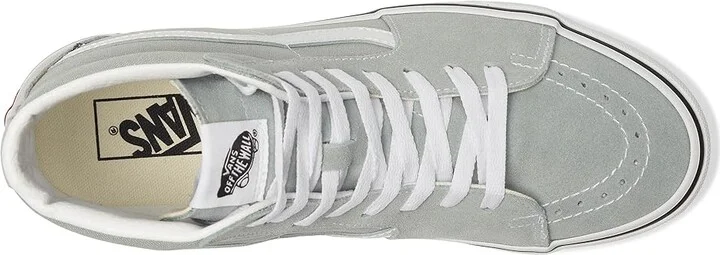 Vans Sk8-Hi Lace-up Boots Color Theory Pure Grey : Men's 4 - Women's 5.5 Medium, Canvas/Suede - Image 2