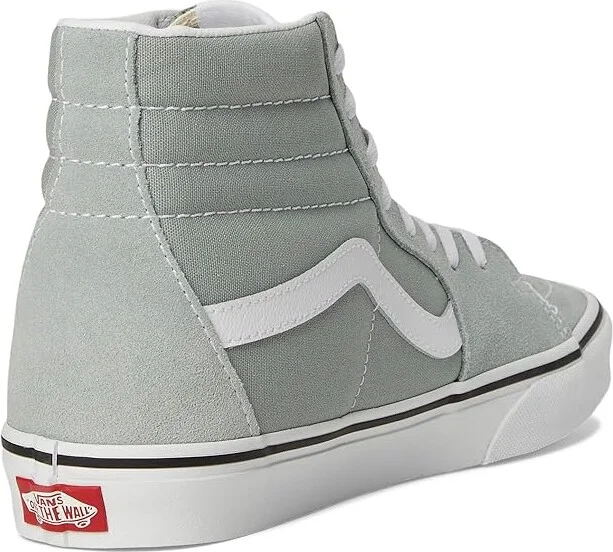 Vans Sk8-Hi Lace-up Boots Color Theory Pure Grey : Men's 4 - Women's 5.5 Medium, Canvas/Suede - Image 4