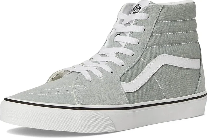Vans Sk8-Hi Lace-up Boots Color Theory Pure Grey : Men's 4 - Women's 5.5 Medium, Canvas/Suede - Image 5