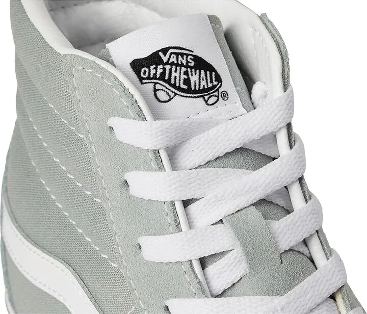 Vans Sk8-Hi Lace-up Boots Color Theory Pure Grey : Men's 4 - Women's 5.5 Medium, Canvas/Suede - Image 7