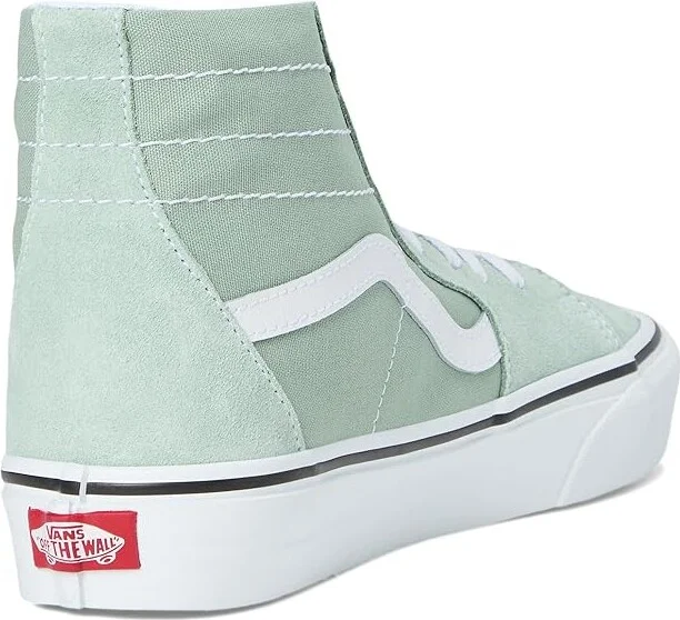 Vans SK8-HI(r) Tapered Lace-up Boots Color Theory Gray Olive : Men's 10 - Women's 11.5 Medium, Canvas - Image 4