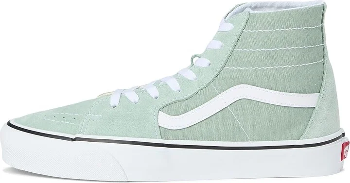 Vans SK8-HI(r) Tapered Lace-up Boots Color Theory Gray Olive : Men's 10 - Women's 11.5 Medium, Canvas - Image 6