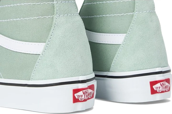 Vans SK8-HI(r) Tapered Lace-up Boots Color Theory Gray Olive : Men's 10 - Women's 11.5 Medium, Canvas - Image 7