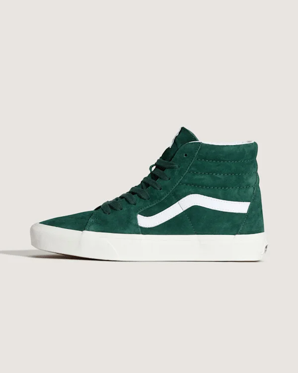 Vans Sk8-Hi Shoes (Emerald Green) - 3.5 Boys / 5.0 Women