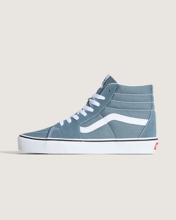 Vans Sk8-Hi Shoes (Stormy Weather Blue) - 3.5 Boys / 5.0 Women