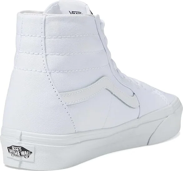 Vans Sk8-Hi Tapered Shoes (Canvas) True White : Men's 3.5 - Women's 5 Medium - Image 4